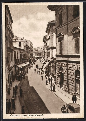 Carte postale catanzaro corso - carte,