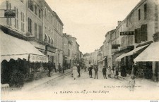 S8961 cpa 17 Marans - Rue