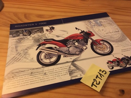 Voxan moto roadster v1000 - , 1000