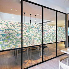 Floral Givré Film Fenêtre