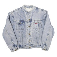 LEE Hommes Bleu Jean Veste M
