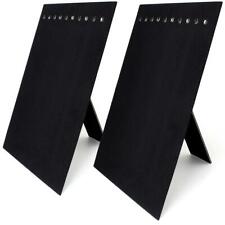 Présentoir Collier Support Velours Porte Bijoux Bracelet Organisateur 2pcs