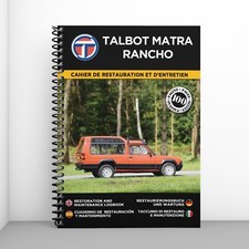 TALBOT MATRA RANCHO : Cahier