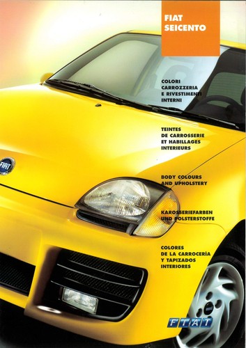 Catalogue brochure fiat 600 - fiat,