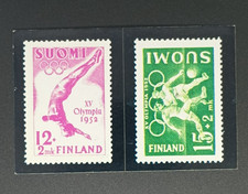 Stamps Munchen 1972 #32a / 32b
