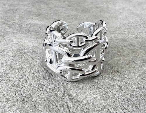 Hermès bague chaîne - hermès,
