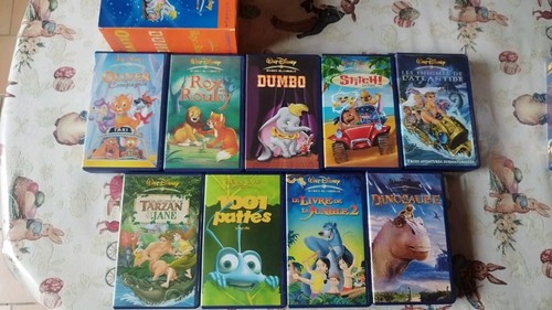 Lot cassettes vidéo - lot,