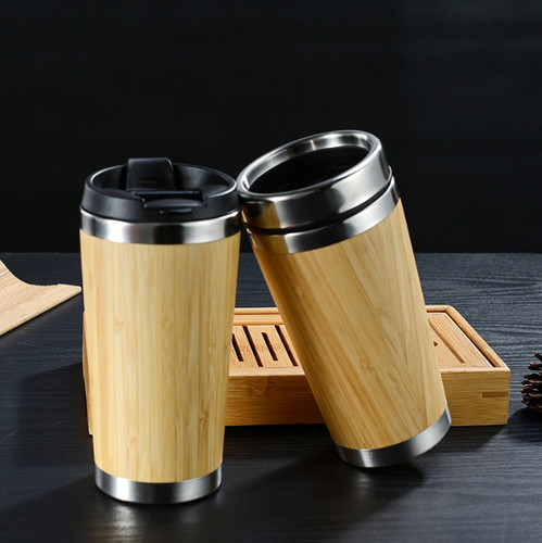 Bamboo coffee cup - bamboo,