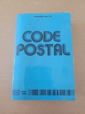 Livre code postal édition 1983