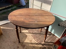 Ensemble table ancienne ovale