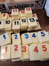 Rummikub original tiles replacement pieces upick No. 400 game from the 80's