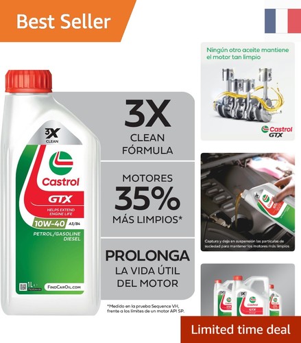 Huile moteur castrol gtx - huile,