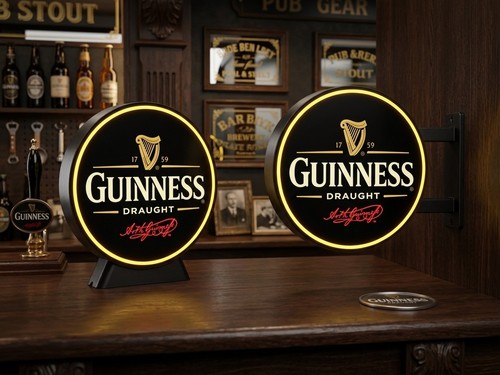 Lampe led guiness - guiness, ou