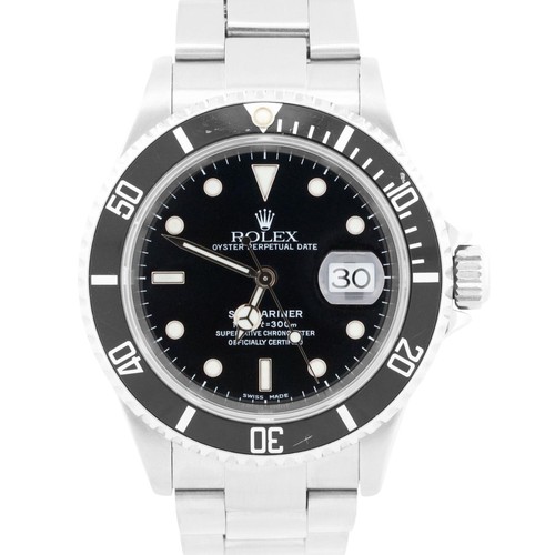 Rolex submariner date black - rolex,