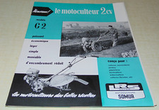 SOMUA Model G2 2 hp Motor Cultivator Prospectus
