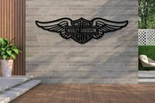 Panneau métallique Harley