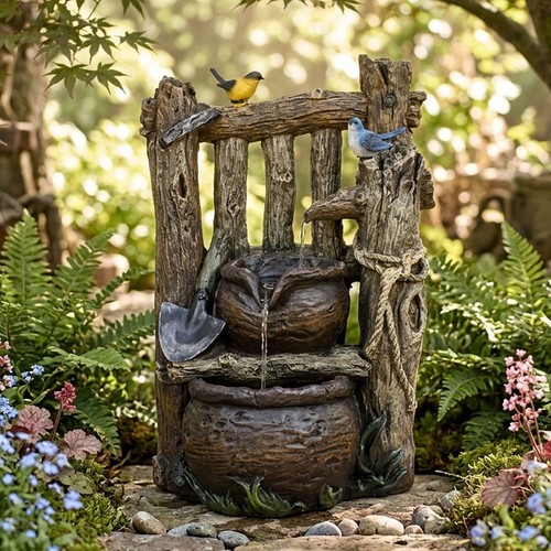 Jeu eau fontaine kaskade - d'eau,