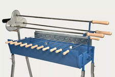 Cyprus BBQ Charcoal Rôtisserie FOUKOU Grill Ensemble de barbecue...