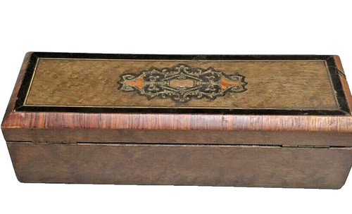 Boîte gants napoléon iii - boîte,