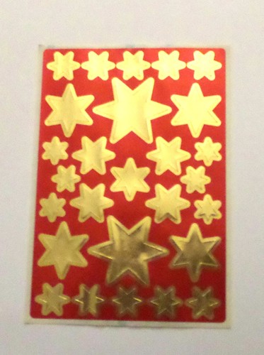 Planche stickers etoiles - stickers,