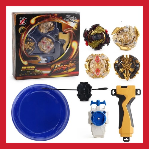 Set lot toupie - toupie, gold