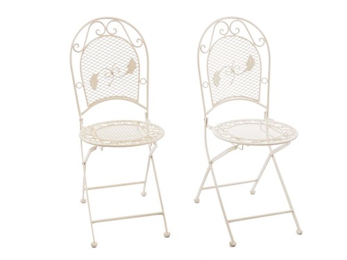 Chaises jardin fer - -,