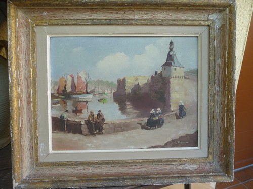 Peinture année huile - peinture, sur