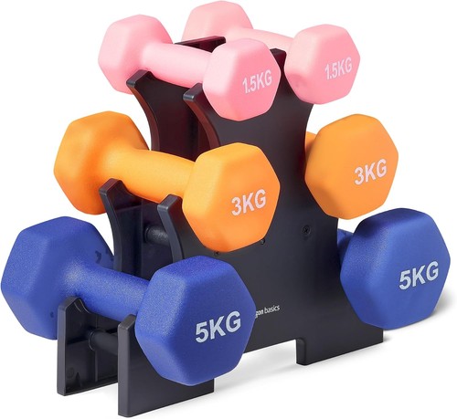 Haltères néoprène 6kg - 6kg, paire