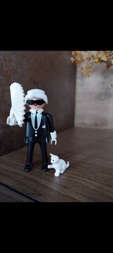 Karl lagerfeld avec choupette - karl,