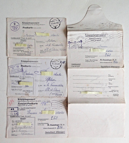 Lot documents lettres - 4,