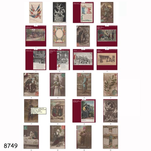 8749 cpa cartes postales - cpa,