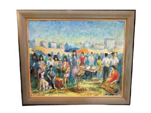 Huile sur toile signée