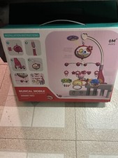 10% Discount Sale Baby Musical Bell Nursery Crib Mobile Cot Box Rattle Toy Light