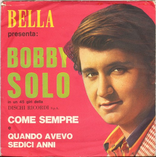 Bobby solo come sempre sp - bobby, "come