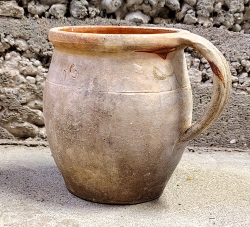 Ancien petit pot - graisse, en