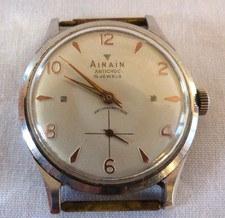 Montre Mécanique AIRAIN Homme 32 mm Fonctionne parfaitement,Vintage