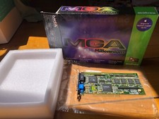 Vintage Matrox Millenium for classic Apple Mac PowerMac PCI graphics - tested