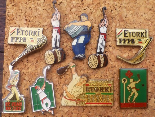 Pins force basque pelote - pins,