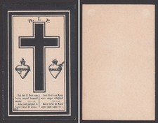 Image Pieuse Mortuaire - Blanc