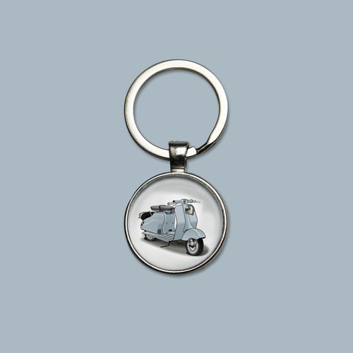 Porte clefs scooter - porte-clefs, lambretta