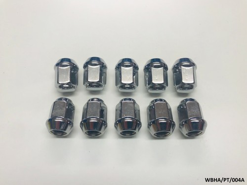 10x chrome wheel - nut, pour