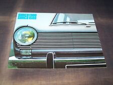 Top Rarity Stunning Prestige Brochure Simca 1300 1500 from 1966!!!
