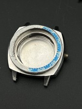 Boitier de montre de plongée vintage Baby Panerai 20atm acier 40mm incomplet