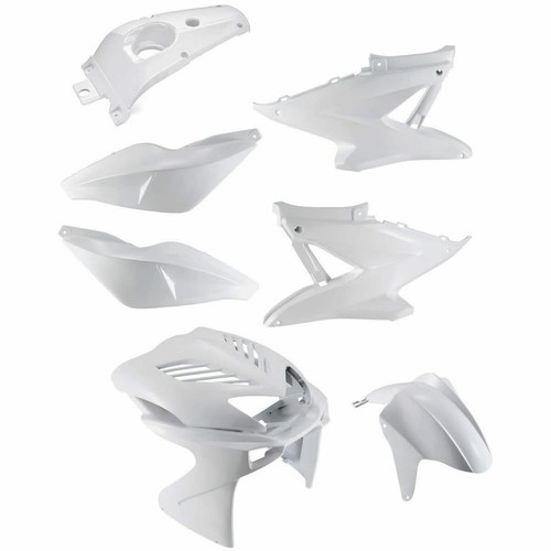 White glossy fairing kit - white,