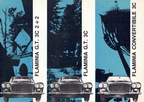 Brochure lancia flaminia gt - flaminia,
