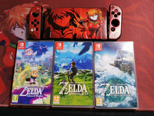 Lot de 3 Jeux Zelda: Breath of The Wild+Tears of The Kingdom+Echoes Of Wisdom