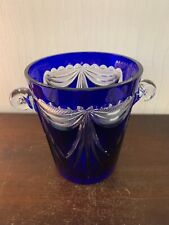 Blue Overlay Champagne Bucket
