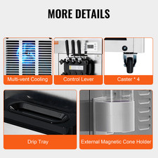 VEVOR Machine À Crème