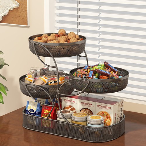 Tier metal fruit basket - metal,