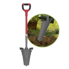 Easymaxx Bêche Wurzelsäge Jardin Jardinier Pelle Avec Sägezähnen Unité de Jardin